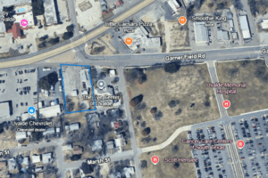 927 E Main St Aerial Outlined