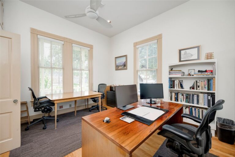 Office interior with windows at 1102 West Avenue, Suite 100, Austin, TX 78701