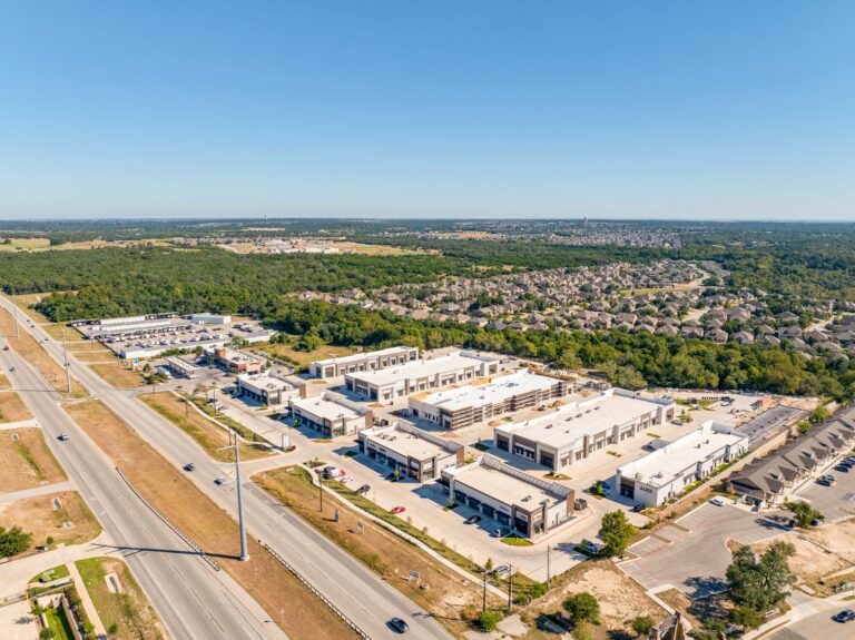 Additional aerial view of the center at 14300 Ronald Reagan Blvd, Suite 304, Leander, TX 78641